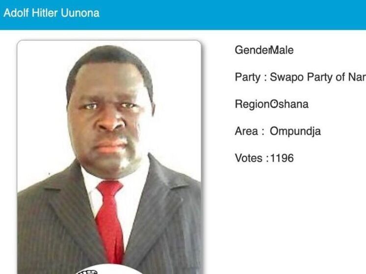 Африканский политик, названный в честь вождя Третьего рейха, вновь идет на выборы