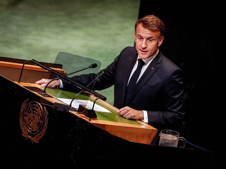 Макрон заявил, что Франция откроет свое посольство в Палестине после прекращения огня
