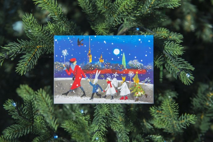 Новогодняя почта «Лахта в арт-фокусе» снова заработала в Санкт‑Петербурге